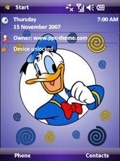 Donald Duck ppc theme